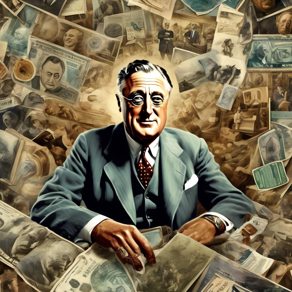 The Story of Franklin D. Roosevelt by Marcus Rosenblum